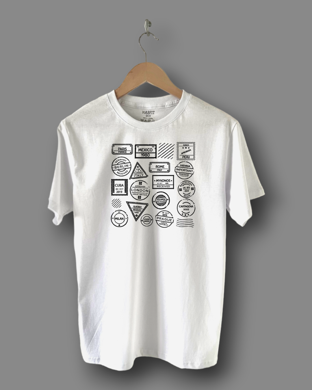Playera Sellos de Pasaporte
